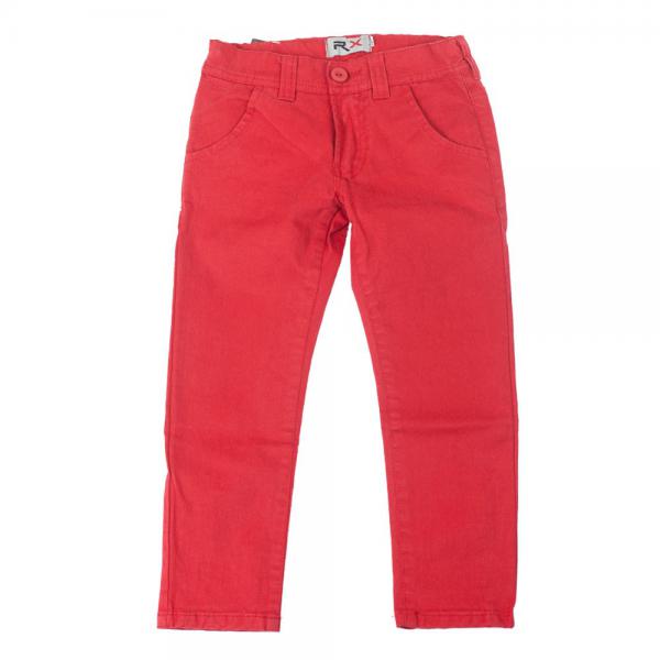 Spodnie rurki chłopięce czerwone  Ratex