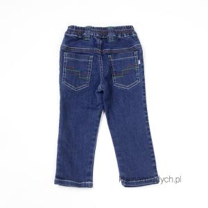 Jeansowe spodnie chłopięce na gumce 091-37/092-37