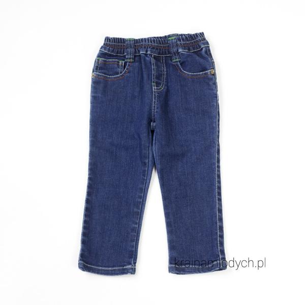 Jeansowe spodnie chłopięce na gumce 091-37/092-37 Ratex