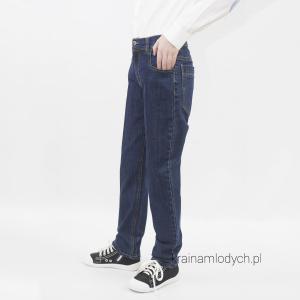 Spodnie rurki chłopięce jeansowe