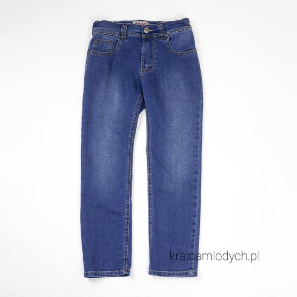 Spodnie rurki chłopięce jeansowe