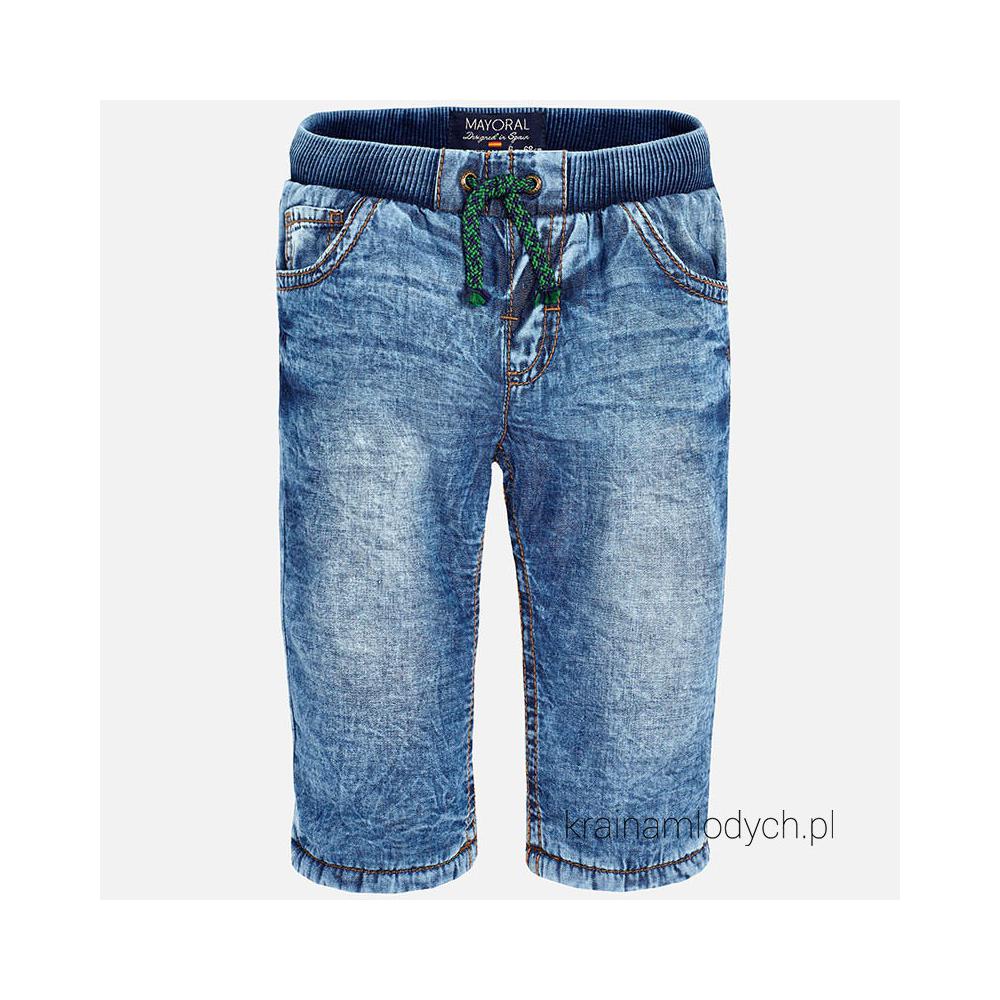 Spodnie ocieplane chłopięce jeansowe 2570 Mayoral
