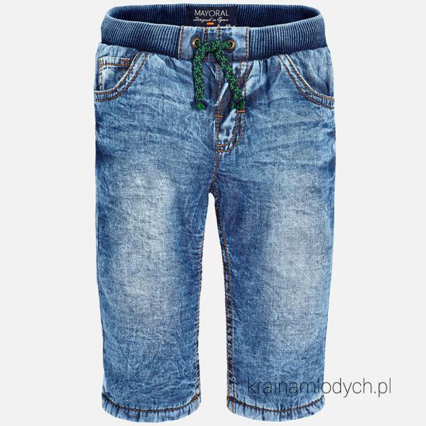 Spodnie ocieplane chłopięce jeansowe 2570 Mayoral