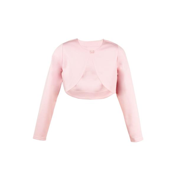 Różowe bolerko sweterek dla dziewczynki Simonetta 2