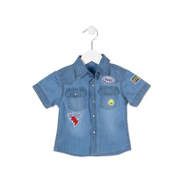 Koszula jeansowa dla chłopca Losan 817-3004AC