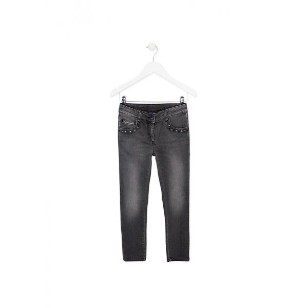 Spodnie dziewczęce jeansowe Losan 724-6034AB
