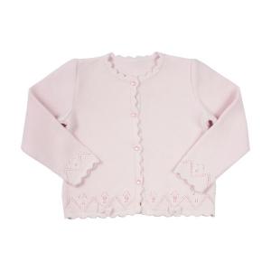 Eleganckie bolerko sweterek różowy Barbaras 74