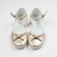 Złote pantofelki  dla dziewczynki KMK 163