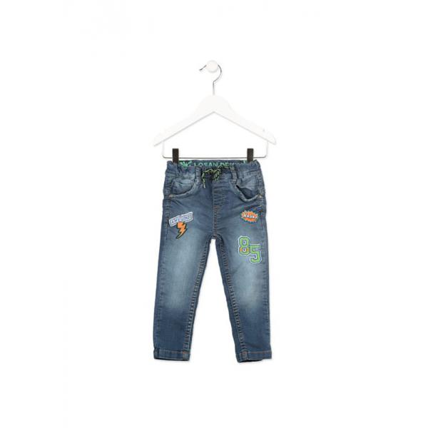 Spodnie jeansowe chłopięce Losan 815-6019AC
