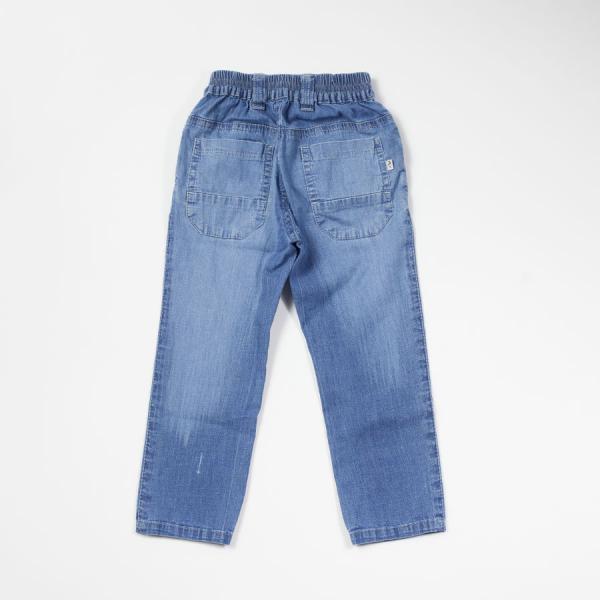 Miękkie rurki jeansowe chłopięce na gumce 247-40 Ratex