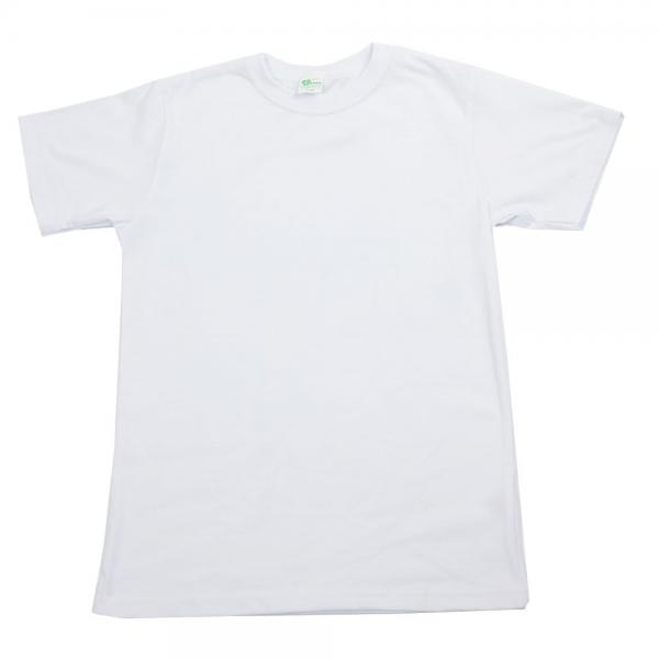 Biała gładka koszulka chłopięca ROMA 474,481