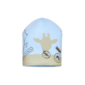 Przejściowa czapka chłopięca niebieski CU57/C  SAFARI  Barbaras