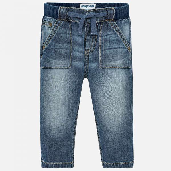 Mięciutkie spodnie jeansowe 500 Mayoral