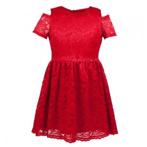 Czerwona koronkowa sukienka Marcela Al-Da