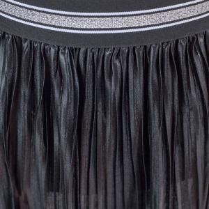Plisowana czarna spódnica Agnes Al-Da