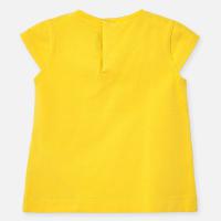 Żółta koszulka dla dziewczynki 1063 Mayoral
